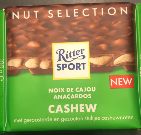 Ritter sport cashew 